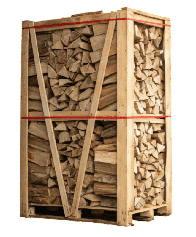 2x-Palettes-(chêne blanc + Charme)-Bûches-de-33-cm