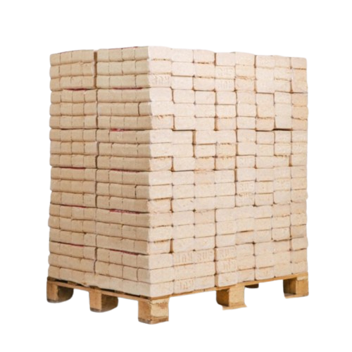Briquette de bois de 100 resineux, palette de 960kg