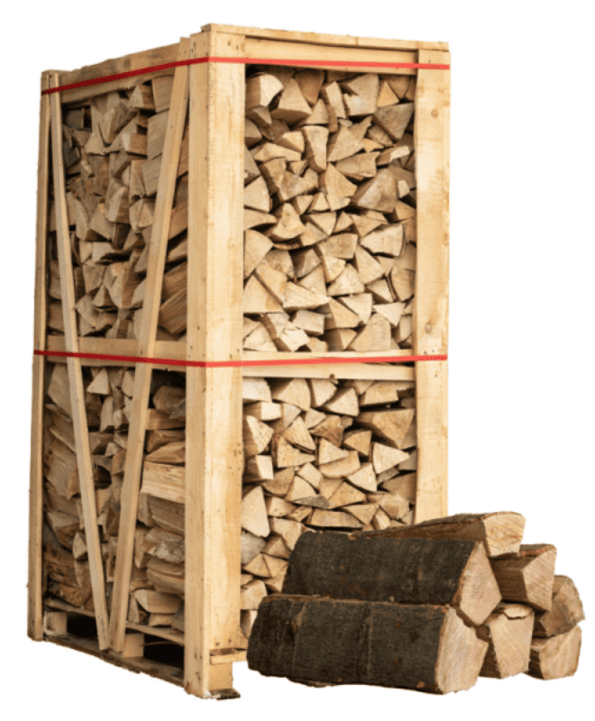 Lot-2x-Palettes-Bûches-Bois-de-Chauffage-Chêne-Blanc-&-Hêtre-Charme-40-cm-Bois-Sec-G1-Prêt-à-l’Emploi