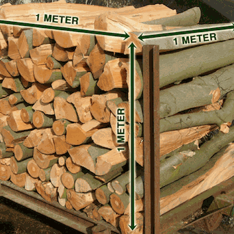 metre-cube-stere-bois-chauffage