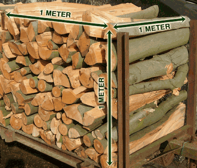 metre-cube-stere-bois-chauffage